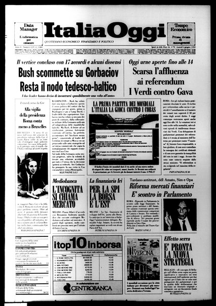 Italia oggi : quotidiano di economia finanza e politica